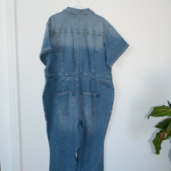 Good American Fit for Success Jumpsuit Size 7 (4XL) NWT - Picture 3 of 10